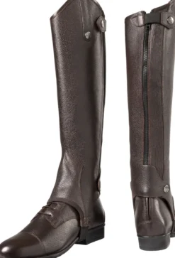 EQUITHÈME „Primera“ Mini-Chaps, aus genarbtem Leder