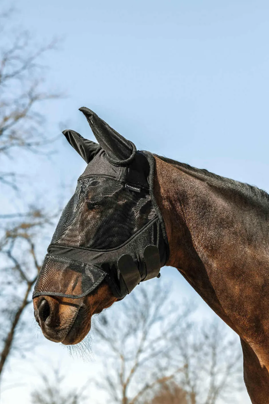 EQUITHÈME - Soft - Fliegen-/UV-Maske + Nase