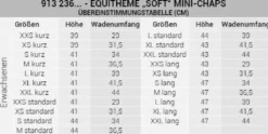 EQUITHÈME Soft Mini-Chaps