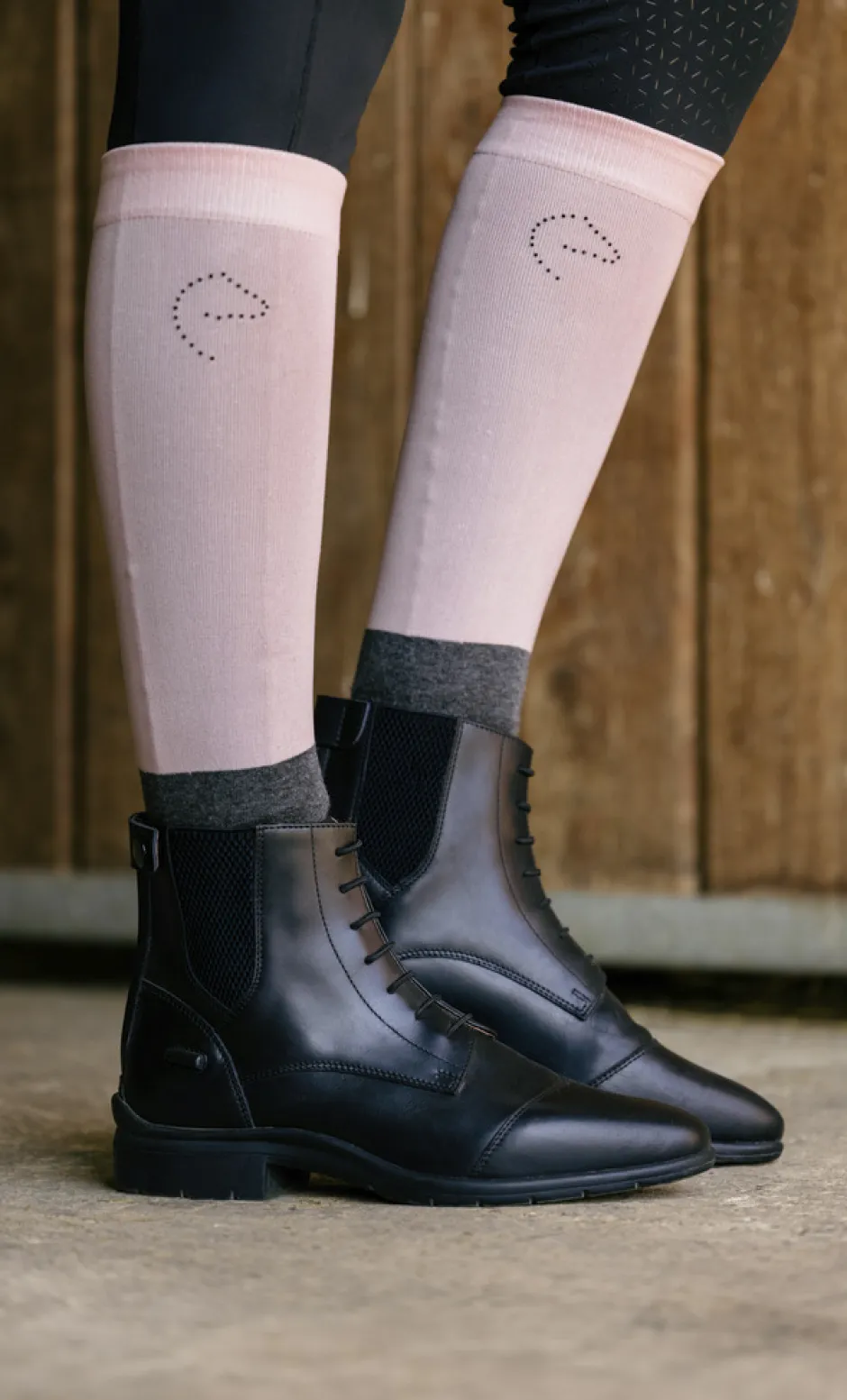 EQUITHÈME - Sporty - Stiefeletten mit Schnürung und Reißverschluss