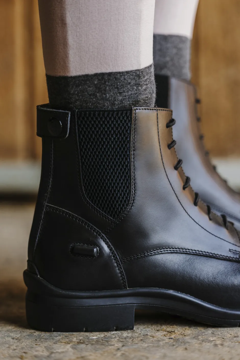 EQUITHÈME - Sporty - Stiefeletten mit Schnürung und Reißverschluss
