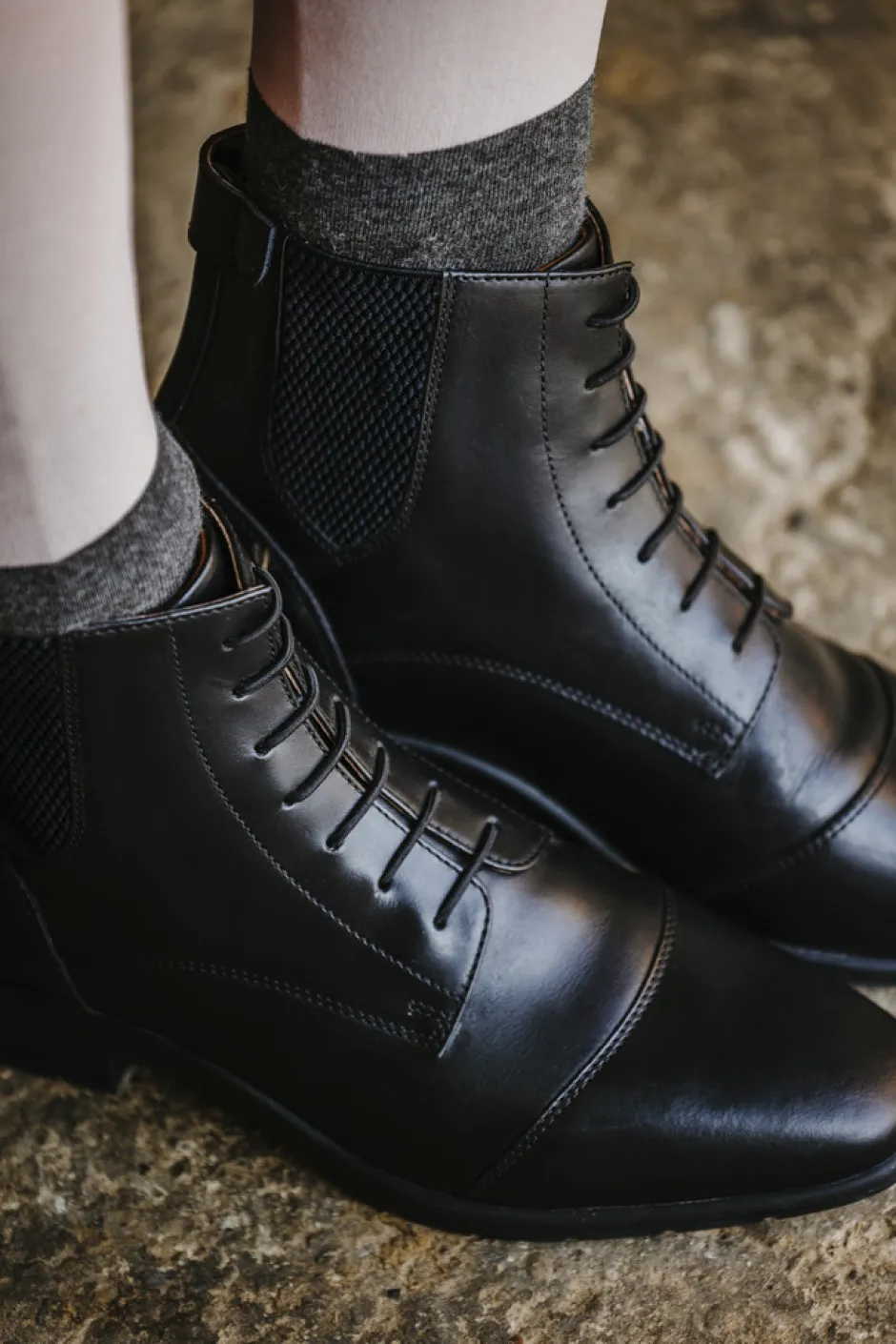 EQUITHÈME - Sporty - Stiefeletten mit Schnürung und Reißverschluss