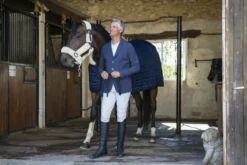 EQUITHÈME Teddy Stalldecke, mit synthetischem Lammfell-Futter