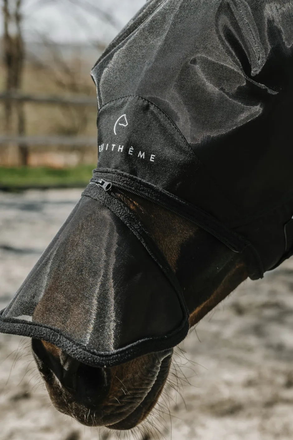 EQUITHÈME - Zipper - Fliegen-/UV-Maske