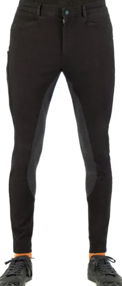 EURO-STAR Reithose ESCamillo Denim Silikon-Vollbesatz