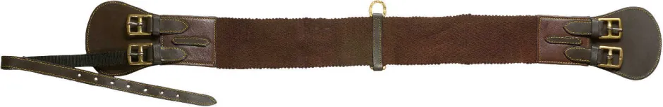 EXCELSIOR Sattelgurt für Stocksattel, Länge 95 cm , havana