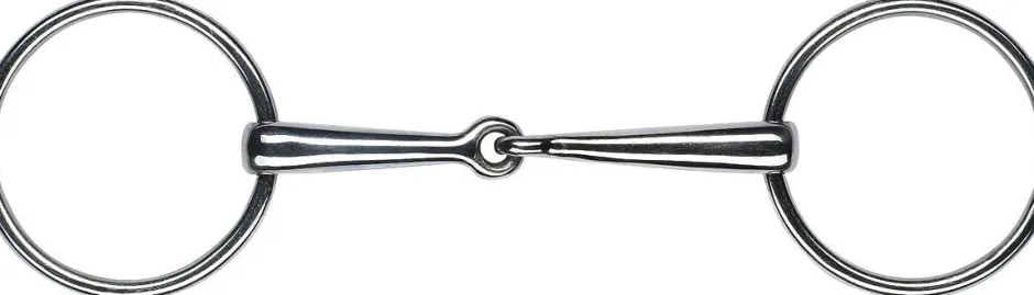 FEELING Kandarengebiss aus Edelstahl mit zwei großen Ringen