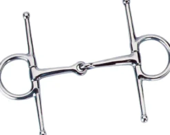FEELING Mini-Knebeltrense, Breite 9,0 cm, Stärke 10 mm, Seitenteile 120 mm, massiv