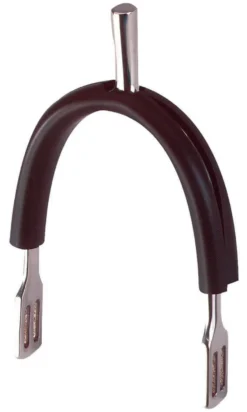 Gummiüberzug für Sporen, schwarz