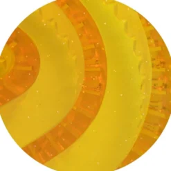 Gummistriegel oval mit Pailletten