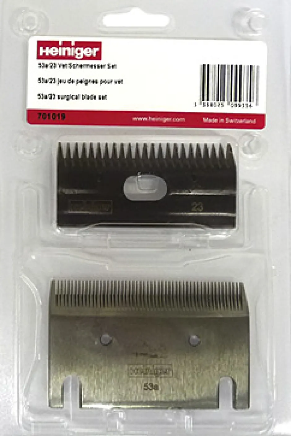 HEINIGER Scherplatten-Set