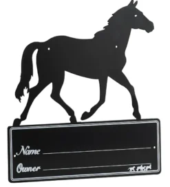 HIPPOTONIC Boxenschild „Pferdesilhouette