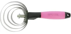 HIPPOTONIC „Gel“ runder Metallstriegel