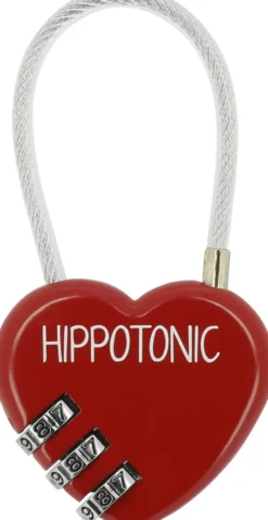 HIPPOTONIC Herz Vorhängeschloss