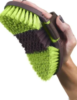 HIPPOTONIC „Softgrip Mähnenbürste/ Wurzelbürste, flexibel