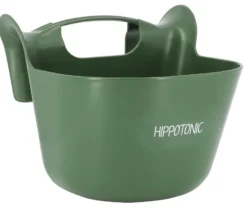 HIPPOTONIC Tragbarer Futtertrog zum Einhängen.