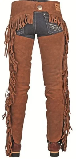 HKM TEXAS Showchaps mit Fransen