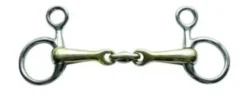 HKM Bauchergebiss Argentan, 16 mm mit Edelstahlringen