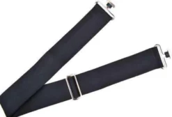 HKM Bauchgurte mit T Stücken, 1 Paar, unisize, schwarz