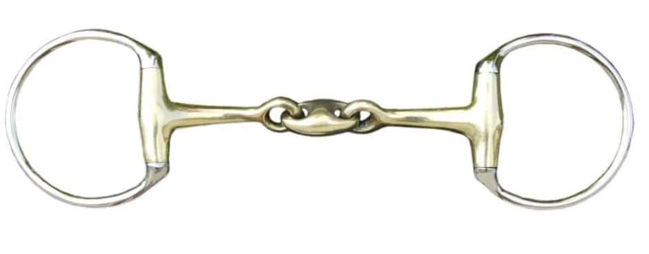 HKM Doppelt gebr.Olivenkopfgebiss 16 mm aus Argentan