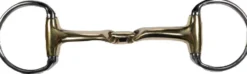 HKM Doppelt gebr. Olivenkopfgebiss -Soft Contact- 16 mm