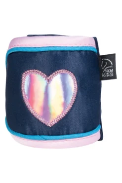 HKM Fleecebandagen -Funny Horses Hearts-