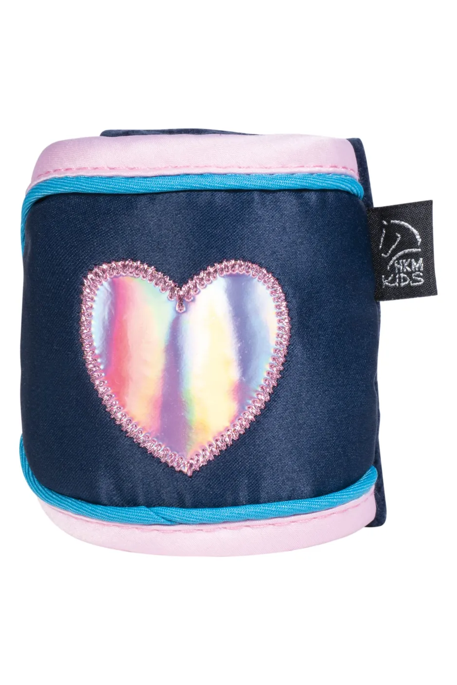 HKM Fleecebandagen -Funny Horses Hearts-