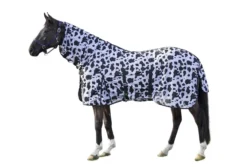 HKM Fliegendecke mit Halsteil -Cow-