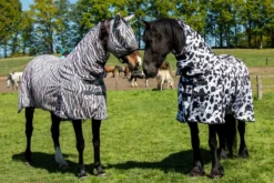 HKM Fliegendecke mit Halsteil -Cow-