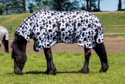 HKM Fliegendecke mit Halsteil -Cow-