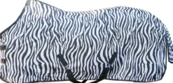 HKM Fliegendecke -Zebra- mit Kreuzgurt