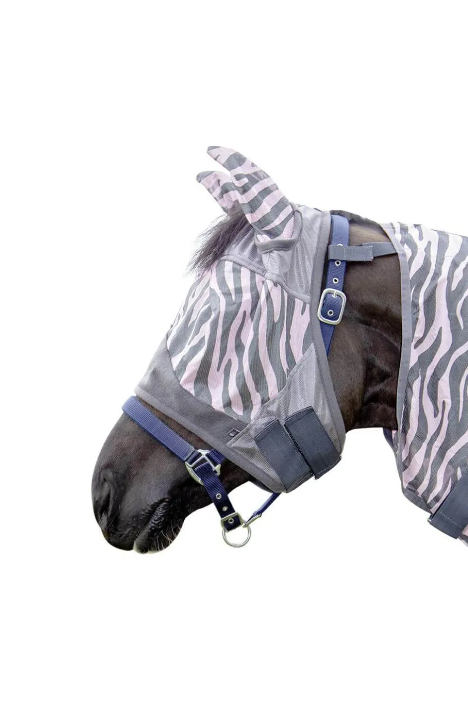 HKM Fliegenschutzmaske -Zebra Rose-