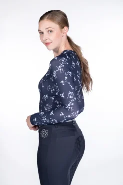HKM Funktionsshirt -Bloomsbury Fleurs- Langarm