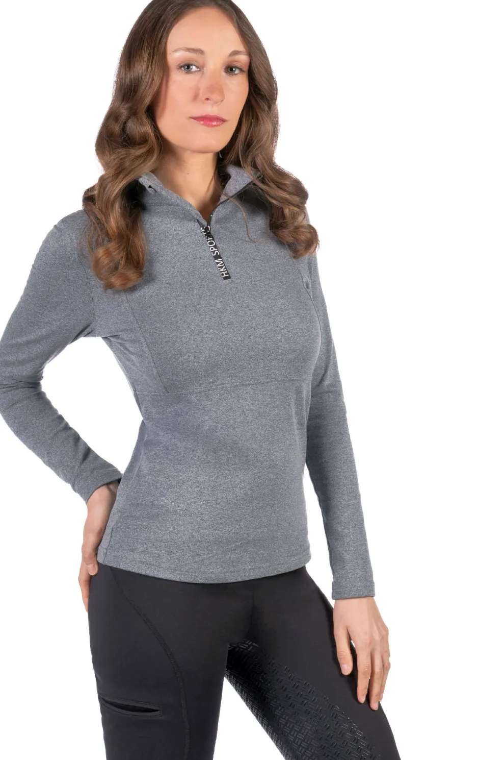 HKM Funktionsshirt -Supersoft II- meliert