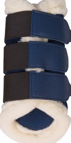 HKM Gamaschen -Comfort Premium Mesh- mit Fell