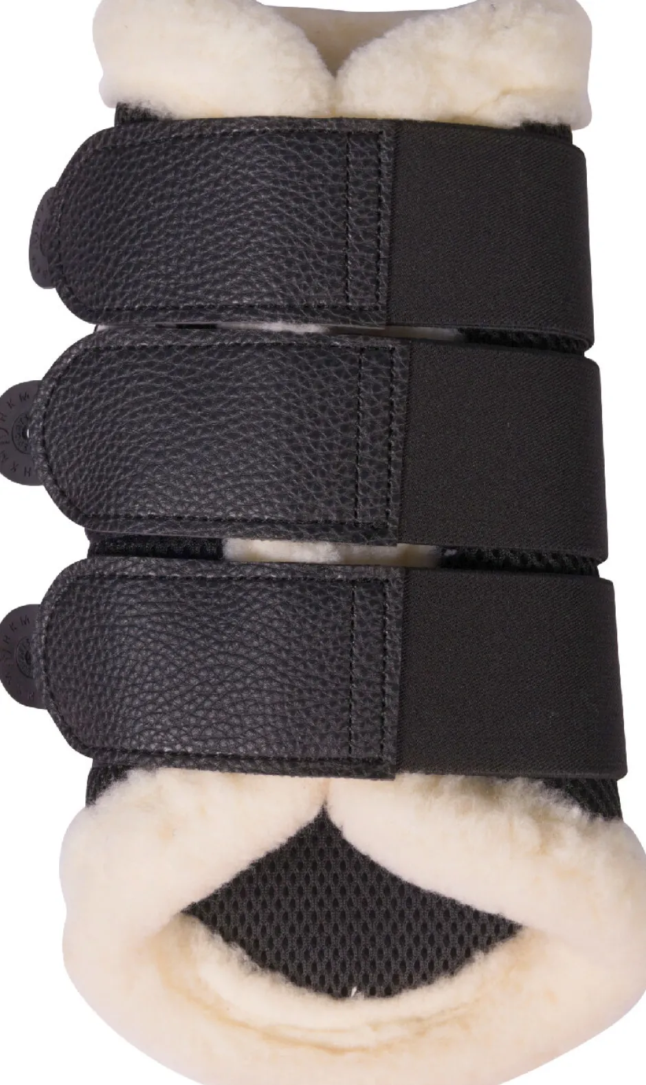 HKM Gamaschen -Comfort Premium Mesh- mit Fell