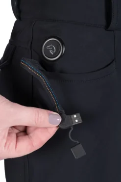 HKM Heizreithose -Keep Warm- Style Silikon-Vollbesatz