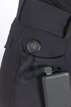 HKM Heizreithose -Keep Warm- Style Silikon-Vollbesatz