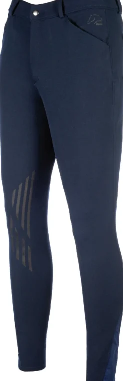 HKM Herren-Reithose -James- Silikon-Kniebesatz
