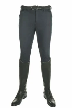 HKM Herren Reithose mit Kniebesatz