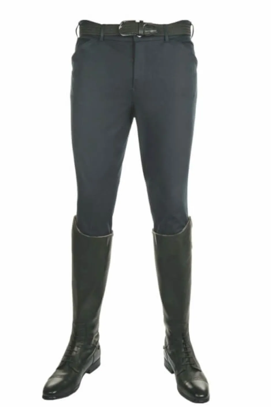 HKM Herren Reithose mit Kniebesatz
