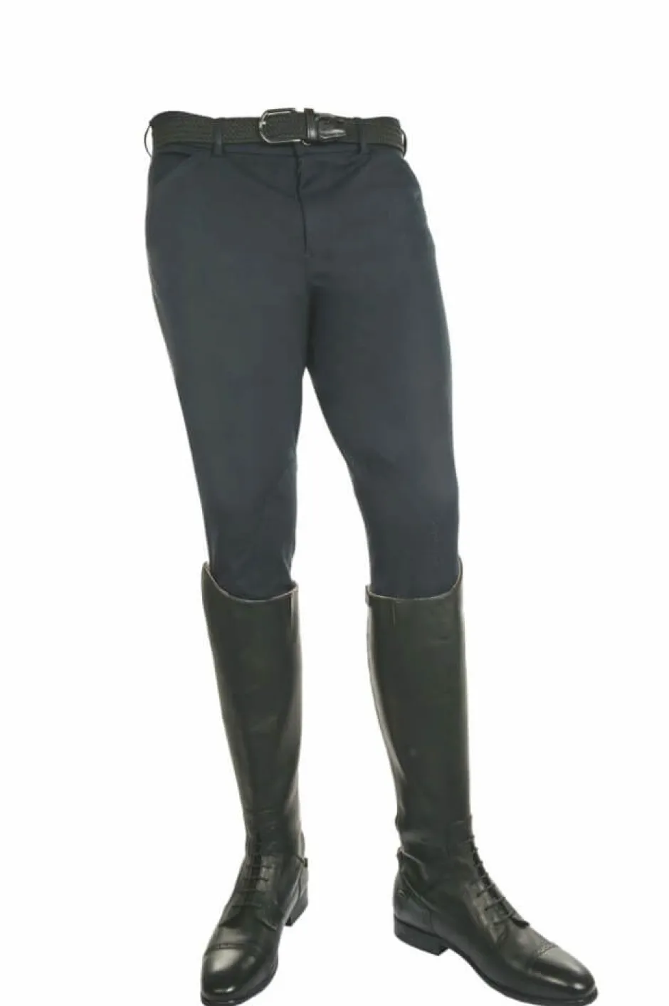 HKM Herren Reithose mit Kniebesatz