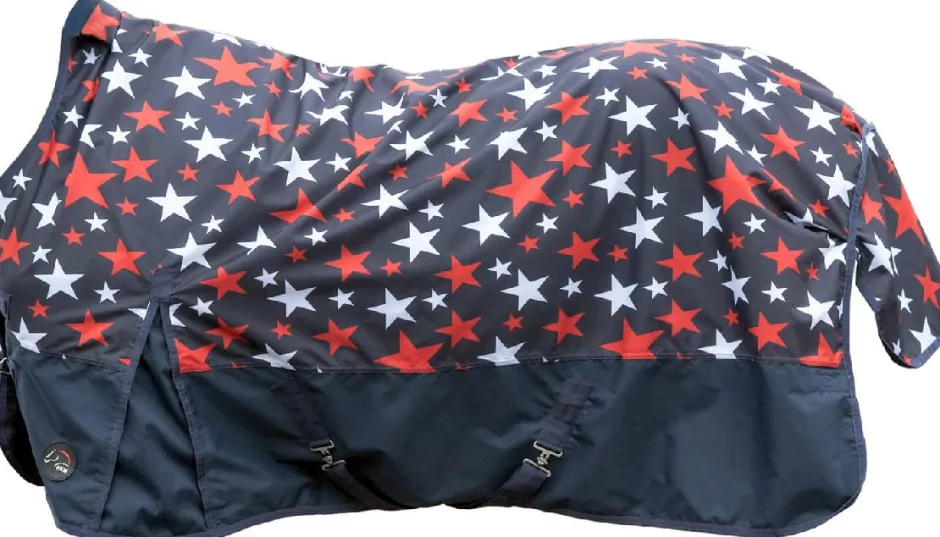 HKM Highneckdecke -Norwich- 600D mit glattem Futter