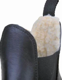 HKM Jodhpurgummistiefel -soft/weit- mit Teddyfutter