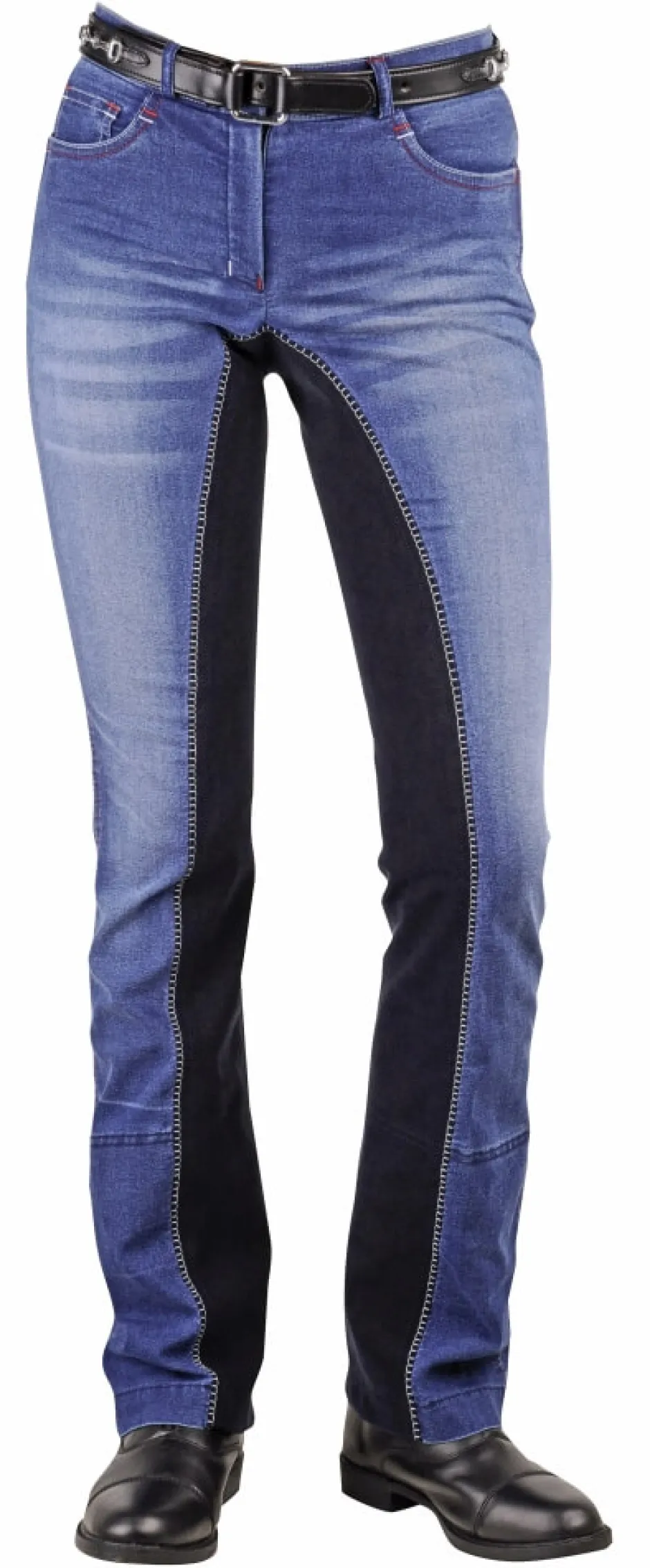 HKM Jodhpur Reithose -Summer Denim-