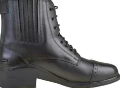 HKM Jodhpurstiefel mit Schnürsenkel/Reißverschluss -Profi-