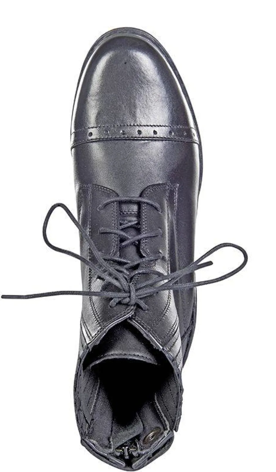 HKM Jodhpurstiefel mit Schnürsenkel/Reißverschluss -Profi-