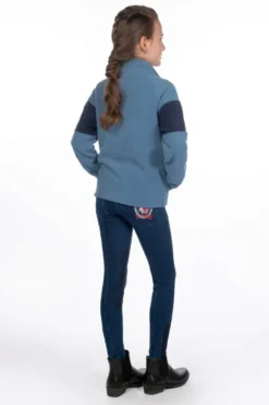 HKM KIDS Reithose -Aymee Denim- Silikon-Kniebesatz