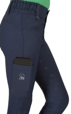 HKM KIDS Reithose -Maui- Silikon-Vollbesatz