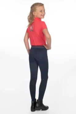 HKM KIDS Reitleggings -Aymee- Silikon-Kniebesatz